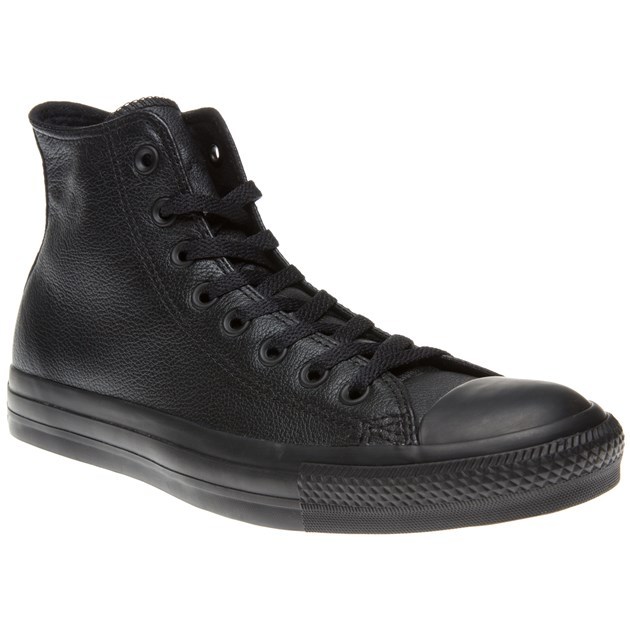 black all star oxford mono trainers