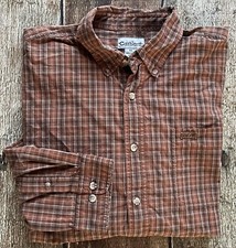 CARHARTT RELAXED FIT PLAID LONG SLEEVE SHIRT MULTI MENS SIZE XL EXCELLENT