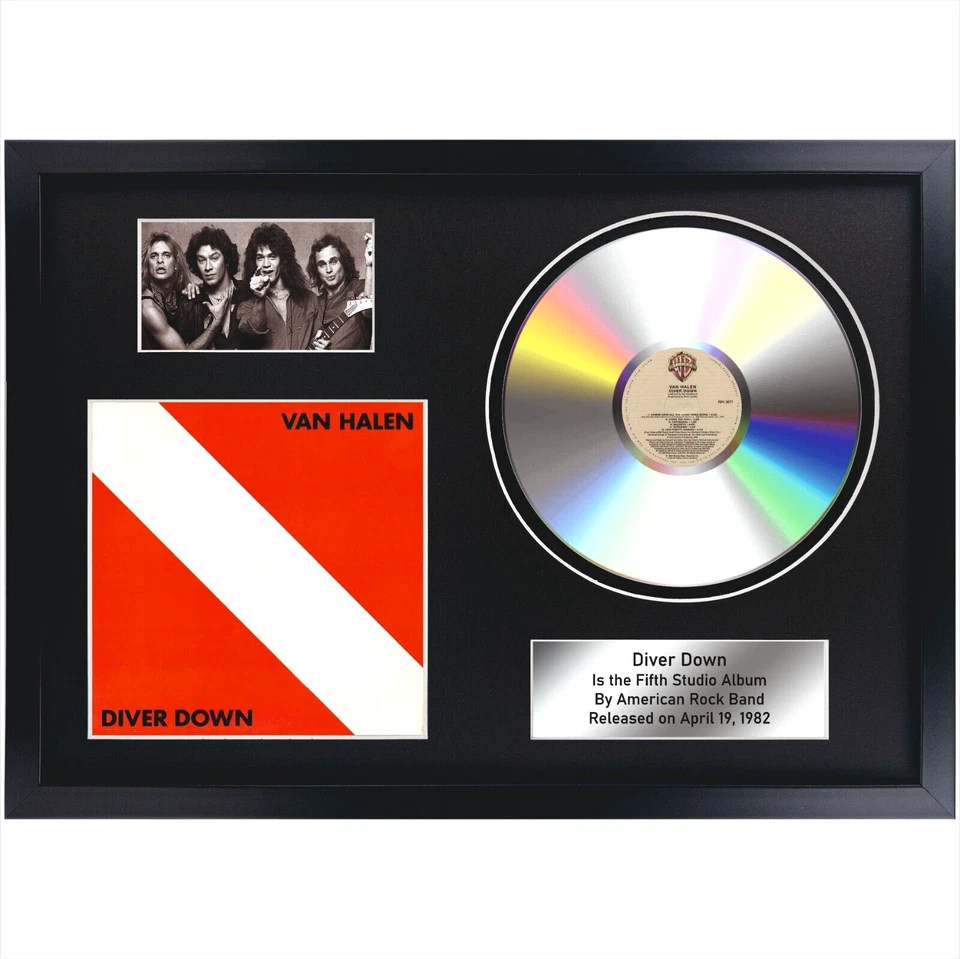 Van Halen – Women And Children First / Memorabilia / Souvenir in black frame - Image 2 of 4