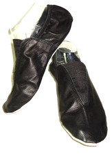 Leather Gymnastics Training Dance Shoes Soft Flexible Slip On Ballet Yga-8/38