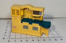 Little Tikes Vintage Dollhouse Kitchen Sink Refrigerator Microwave Oven