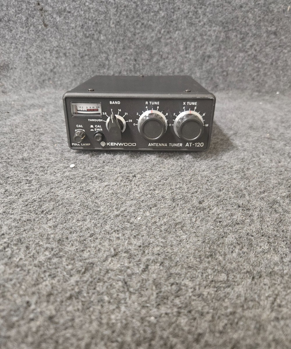 Kenwood AT-120 Compact HF Antenna Tuner | eBay