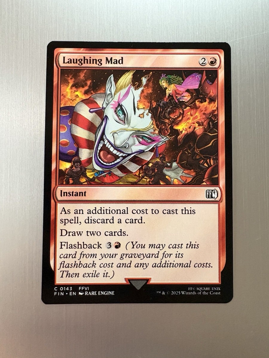 Laughing Mad - 143 - Magic: Final Fantasy MTG - Common - Regular