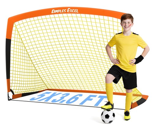 Soccer Nets Kids Soccer Goals,2 Pack 4X3 Ft For Kids Age 3-5 6-8 8-12 10-12-14,B Sklz Soccer Net