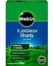 Miracle-Gro Shady Lawn Grass Seed Thrives In Shade Thicker Lawn Covers 14m2 420g 29.74 per kilo