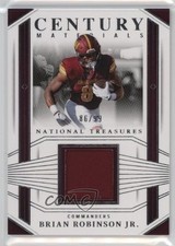 2023 Panini National Treasures Century Materials 86/99 Brian Robinson Jr 03xg