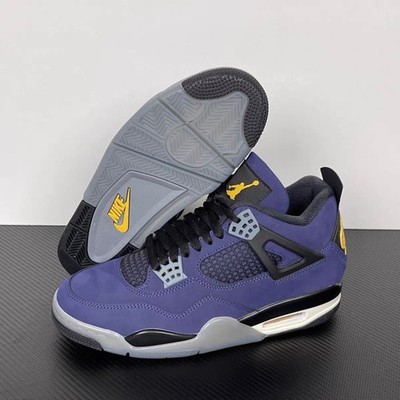 Nike Air Jordan 4 ''Imperial Purple'' Men's Mid Top Retro Basketball Shoes
