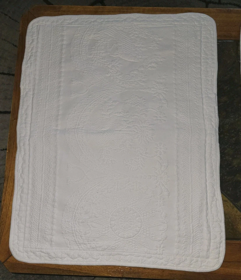 2 fundas estándar históricas Charleston Foundation matelassé 100 % algodón victoriano  Foto 4 de 4