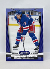 2024-25 O-Pee-Chee #579 Brennan Othmann New York Rangers Blue Border Hockey Card