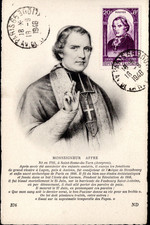 802-  FDC CARTE  1er JOUR     MONSEIGNEUR  AFFRE