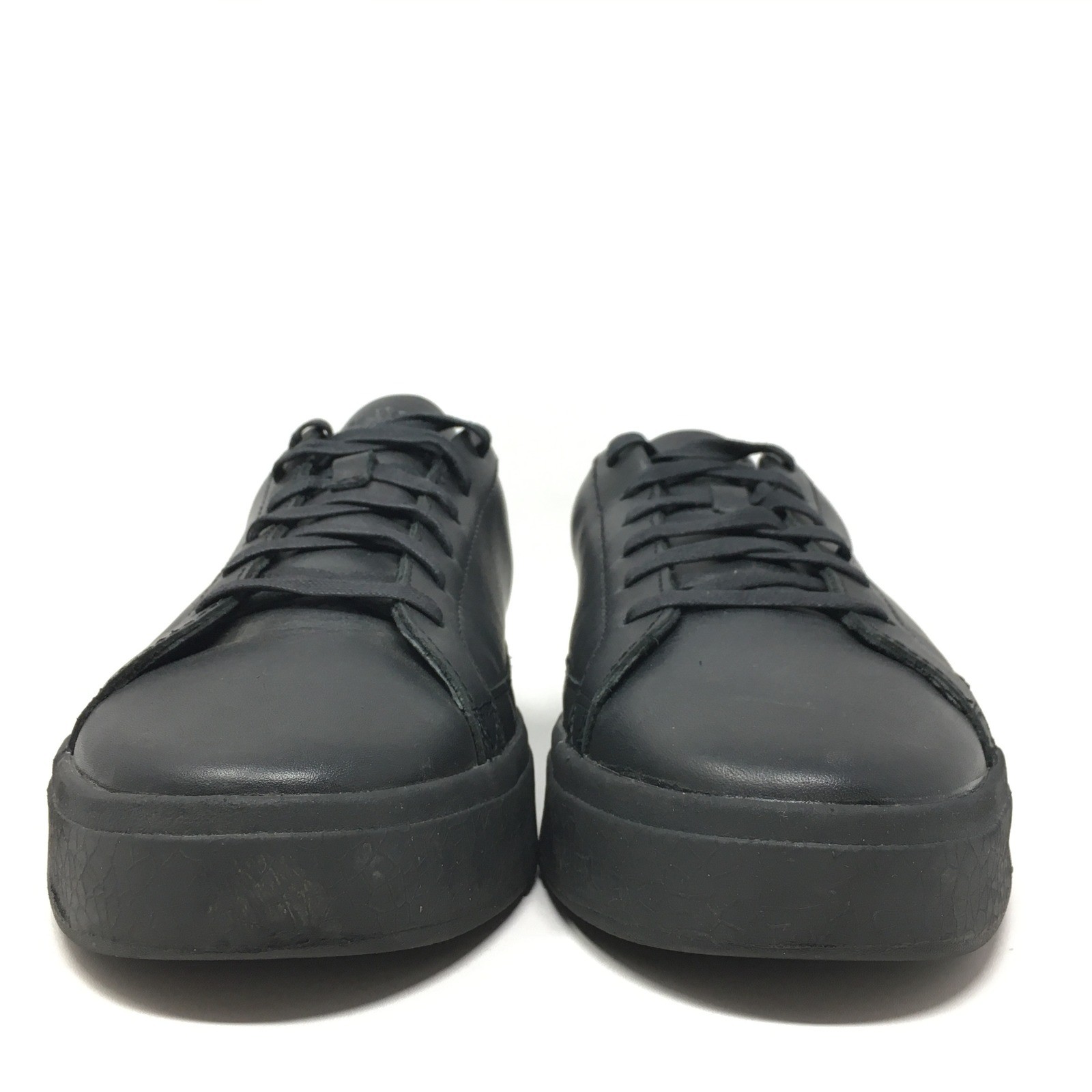 Kizik Vegas Walking Sneakers Shoes Mens Size 11.5 Black Leather Orthotic Comfort image 6