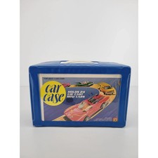 Vintage 1970s Tara Toy Corp. 24 Diecast Car Carrying Case With 2 Trays
