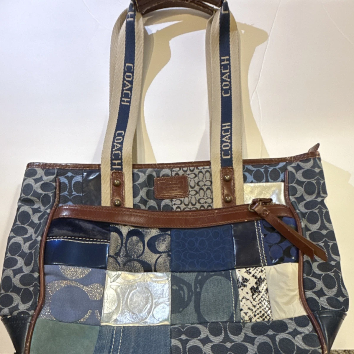 Coach Patchwork Tote Bags for Women for sale | eBay