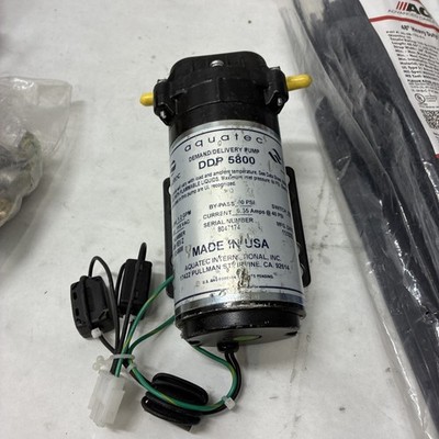 AQUATEC Demand Delivery Electric Automatic Pump DDP5800  24VDC 3.5Amps 65PSI