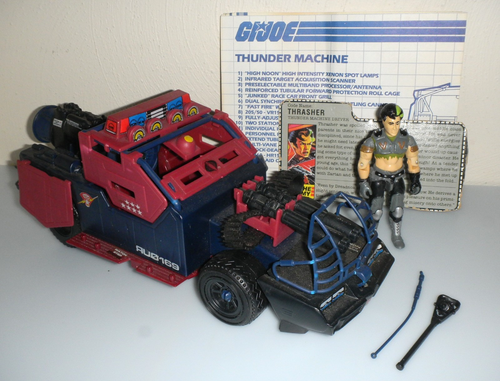 G.I. Joe Dreadnok Thunder Machine/Machine de Tonnerre Matamore (complet