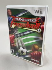 Championship Foosball - Nintendo Wii No Manual Untested AS IS