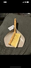Living nostalgia metal dust pan and brush brand new beige In colour