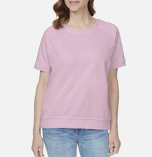 Buffalo Women's Effortless Essential Super Soft Terry Top, Lilac, Size M