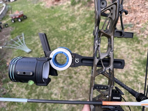 Dialed Archery Arxos / UV 4 Pin Scope Bow Sight