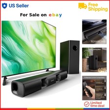 Sound Bar Wireless 2.1 Channel Compact Home Theater with Subwoofer Crisp Bass