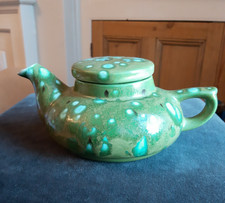 Vintage Ceramic Teapot with Unique Glaze. Studio Pottery