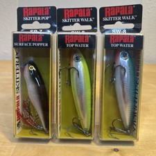 Rapala skitter-pop SP-7, 2-3/4,  & Two Skitte...
