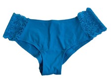 Victoria s Secret PINK Extra Low Rise Cheekster Panty Blue Large NWT