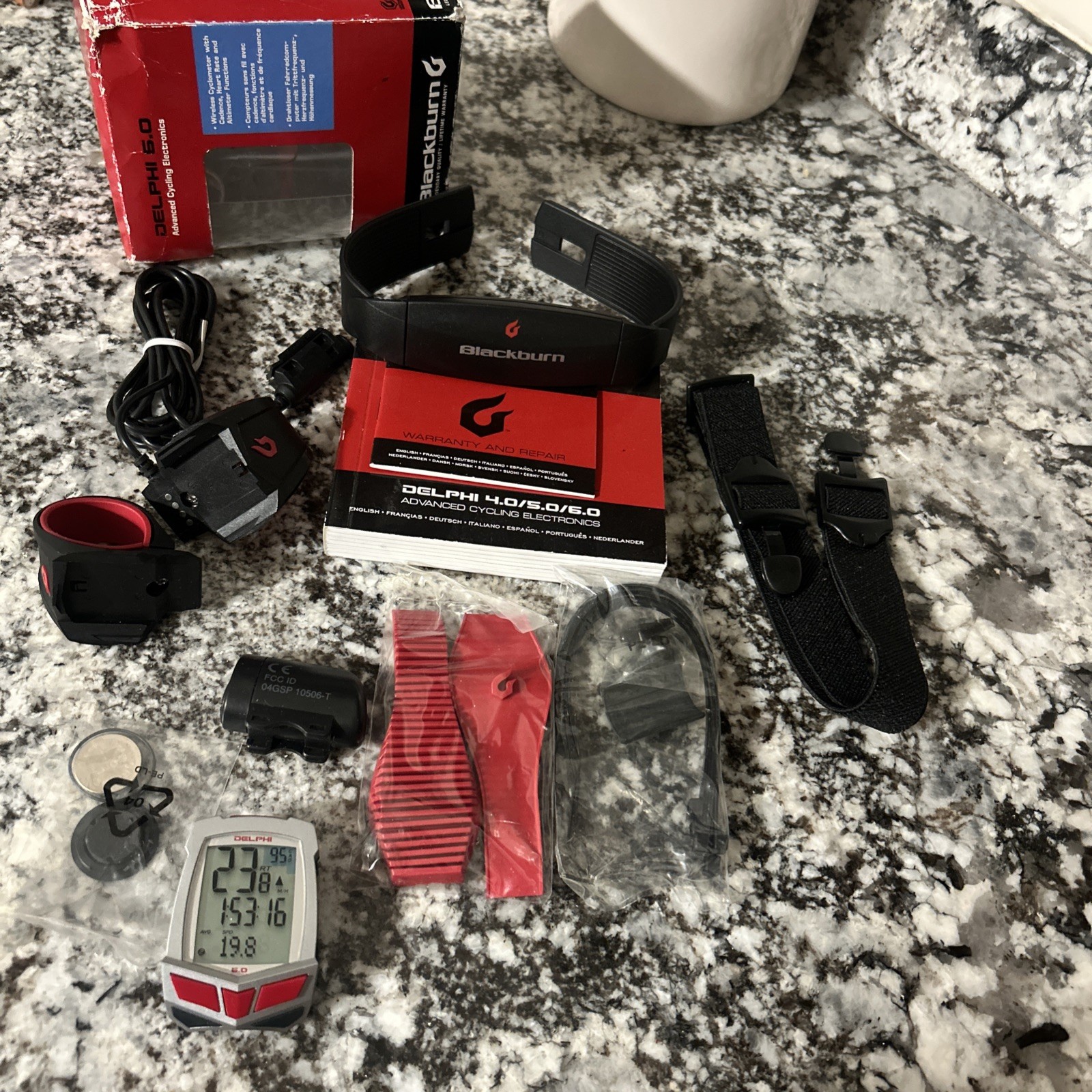 Blackburn Delphi 6.0 Advance Cycling Electronics