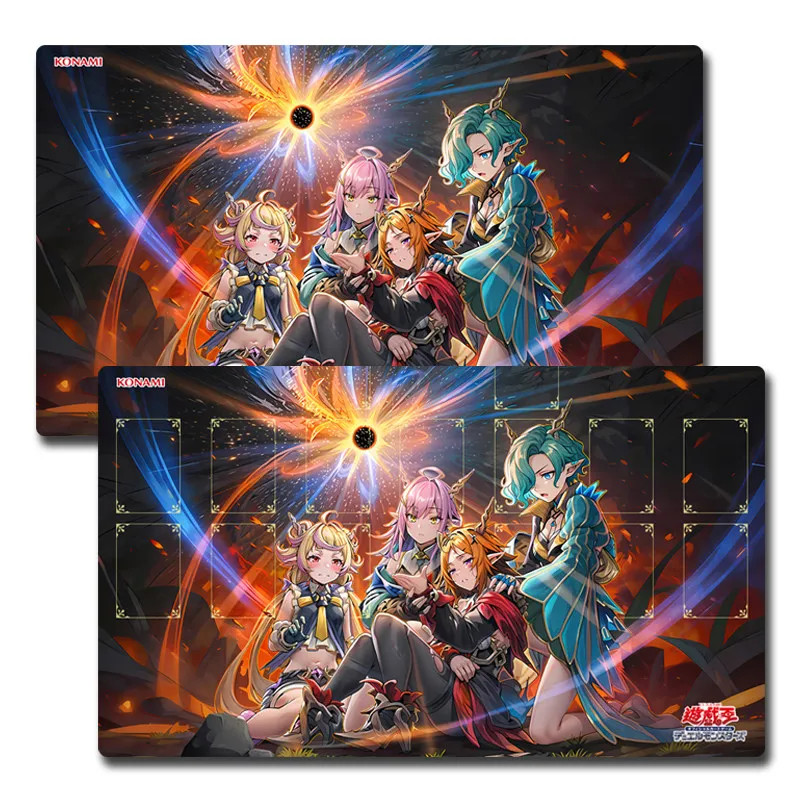 Elfnotes: Quatrain of Succession Yu-Gi-Oh! TCG OCG Duel Plate