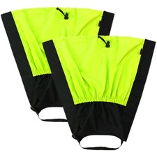 2 Pcs Shoe Gaiters Hiking Adjustable Leg Accessories for Snow Places