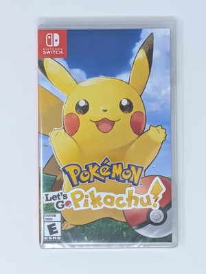 Pokemon Let's Go Pikachu for Nintendo Switch Brand New & Factory Sealed