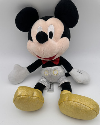 Disney Mickey Mouse Stofftier Plüschtier Simba Toys  ca. 32cm silberne Hose
