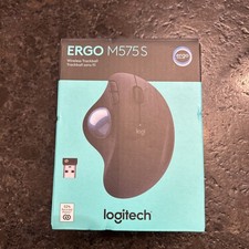 Logitech ERGO M575S Wireless Ergonomic Trackb...