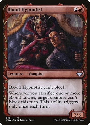 Blood Hypnotist (302) Showcase Innistrad: Crimson Vow VOW MTG Magic