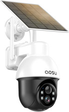 Aosu Solar Security Camera Wireless Outdoor PTZ 2K Night Vision Alexa