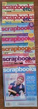 Scrapbook Etc. Lot of 7 Magazines 2009