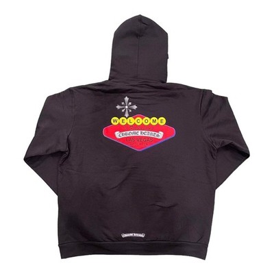 Chrome Hearts Las Vegas Pullover Hoodie Black | eBay
