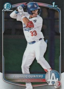 2025 Bowman #BCP-115 Eduardo Quintero Chrome Prospects