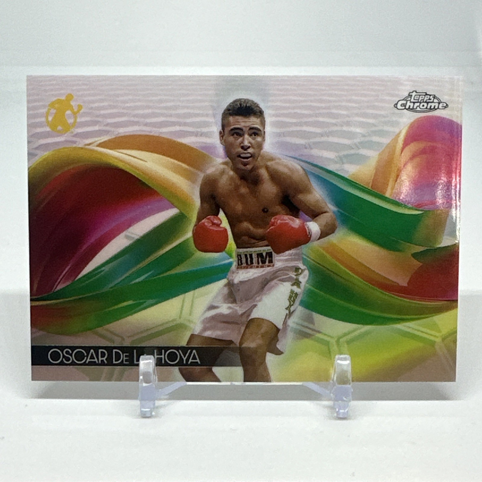 2024 Topps Chrome Boxing Oscar De La Hoya Helix Case Hit - HX-2 SSP