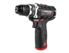 Parkside PBSPA 12 D4 Cordless Drill Driver 12V Brushless – 2Ah Battery & Charger