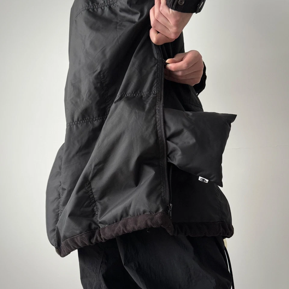 1990s Vintage Final Home Post Apocalyptic Survival Nylon Coat Size S - Image 3 of 4