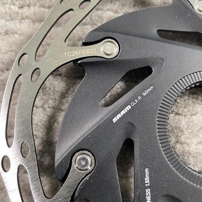 SRAM Centerline XR CLX-R Disc Brake Rotor 160mm Center Lock Silver