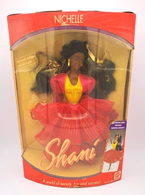 Mattel Nichelle Shani 1751 Barbie Fashion Doll 1991 Vintage NRFB OVP - Bild 1 von 4