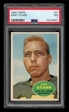 1960 Topps Set-Break # 51 Bart Starr PSA 7 NM