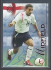 RARE 2008 FUTERA WORLD FOOTBALL - AARON LENNON - ENGLAND -L/E RUBY CARD /225