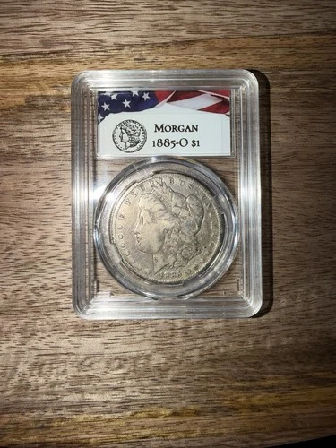 Morgan Dollar 1885 New Orleans $1 Circulated Uncertified Silver Coin