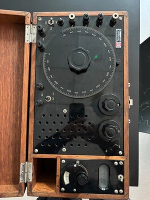 Antique Honeywell electric resistance tester