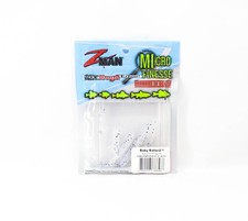 Zman Soft Käder Baby BallerZ 2-Inch 8/Pack Blue Glimmer Sparkle (6568)