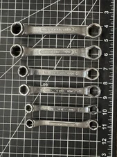 S-K Tools 6pc Double Box End Wrench Lot – SAE, USA