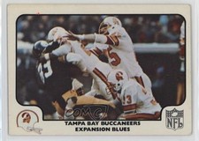 1977 Fleer Teams in Action Tampa Bay Buccaneers Team (Expansion Blues) #54 1e19